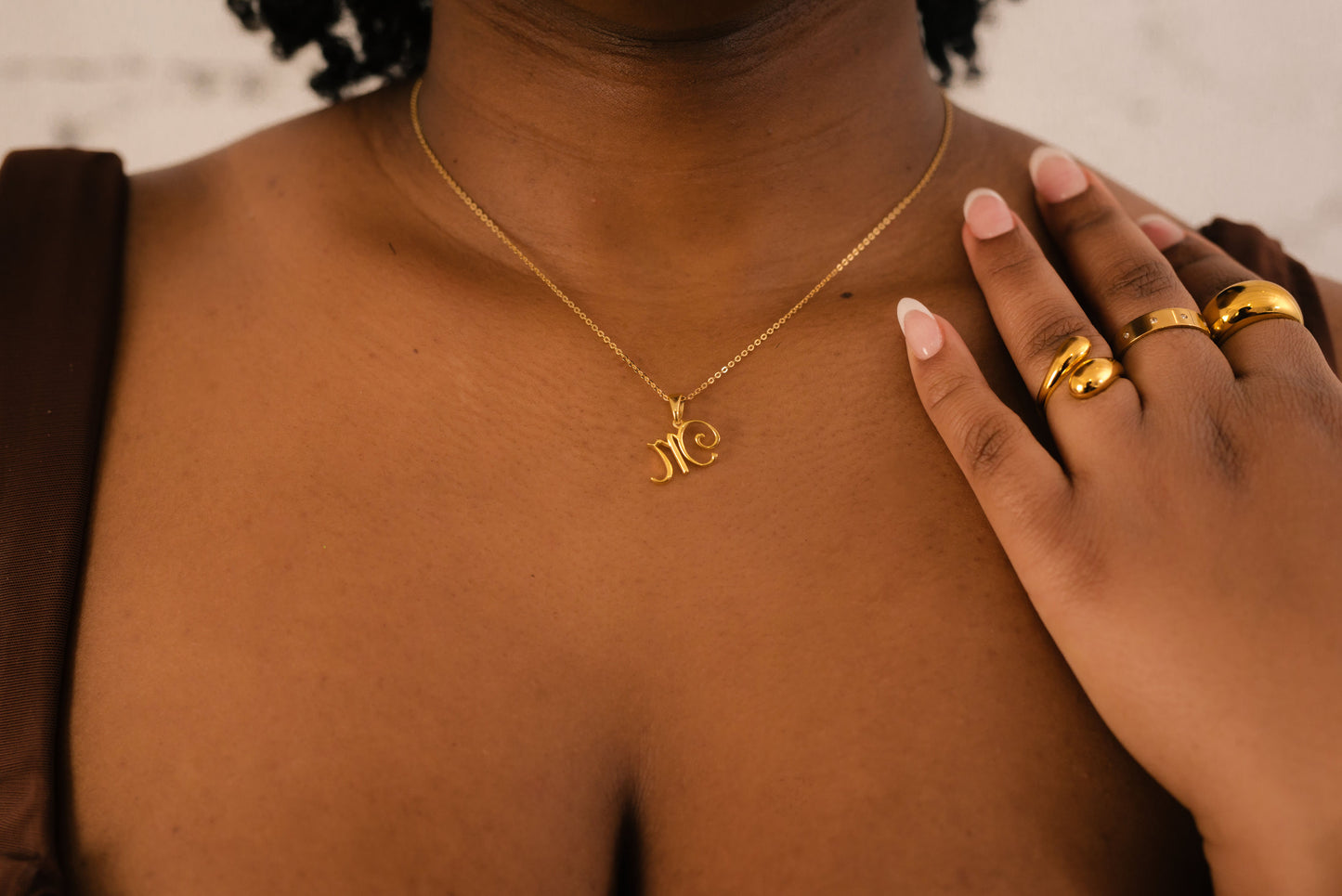 Love Letter Initial Pendant