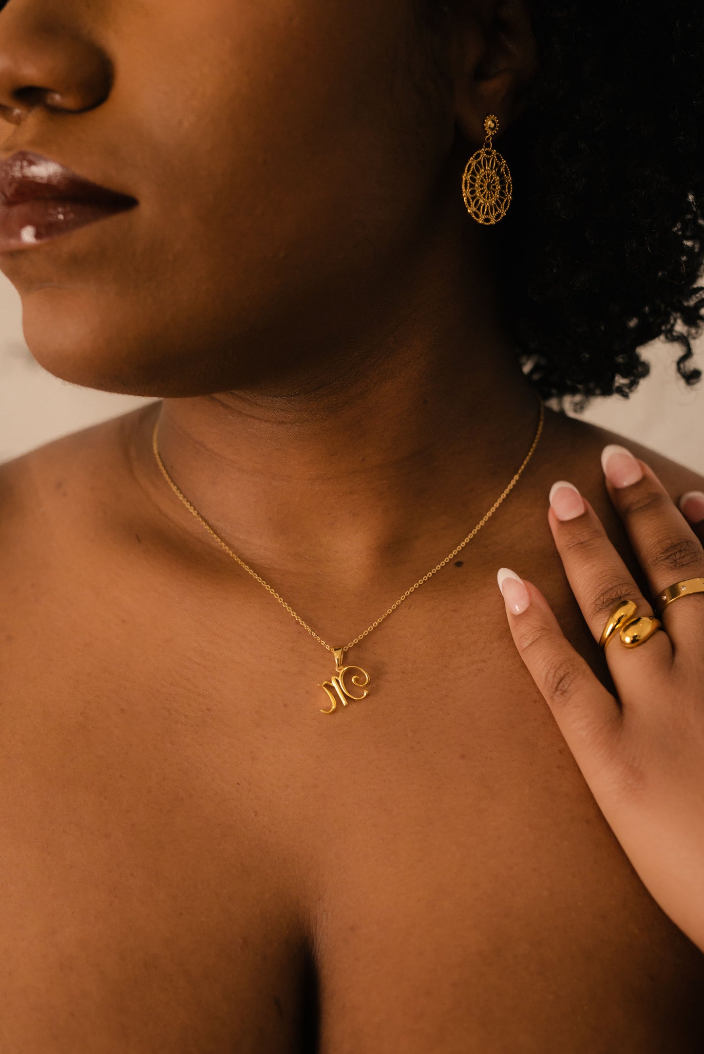 Love Letter Initial Pendant