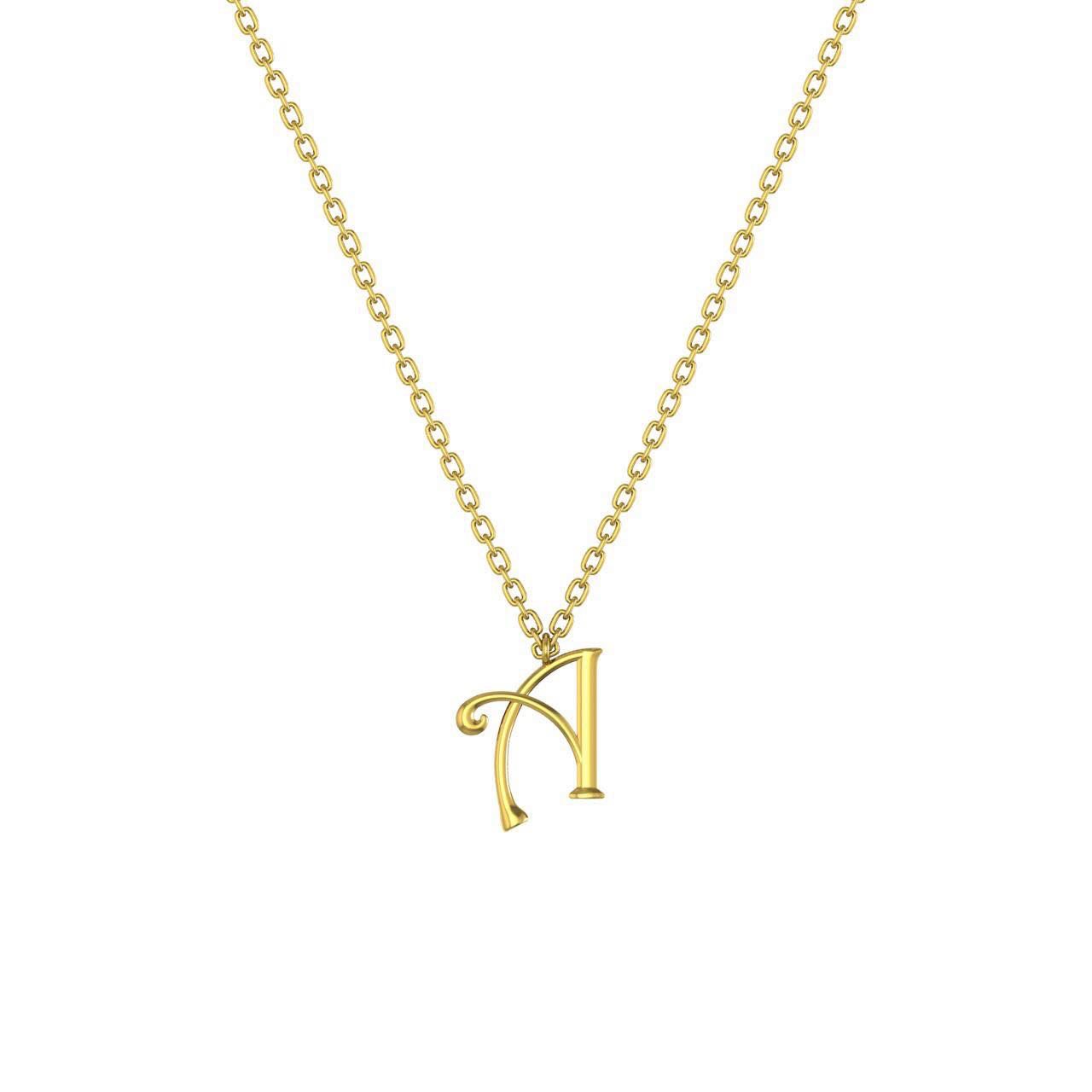 Love Letter Initial Pendant